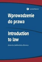 Wprowadzenie do prawa Introduction to law