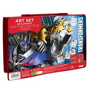 Zestaw artystyczny Transformers 68 elementów