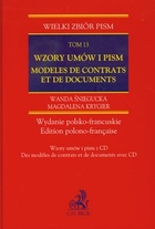 Wzory umów i pism Wydanie polsko - francuskie tom 13 + CD