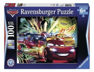 Puzzle XXL Auta / Cars Neon 100 elementów