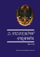 Z Dziejów Prawa. T. 5 (13) - 15 Wojskowe sądy rejonowe (1946-1955). Powstanie, struktura, sędziowie