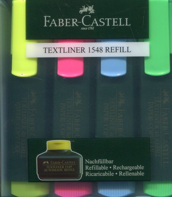 Zakreślacz Textliner 4 kolory