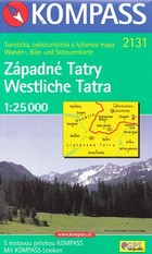 Zapadne Tatry Turisticka Mapa / Tatry Zachodnie Mapa Turystyczna Skala: 1:25 000