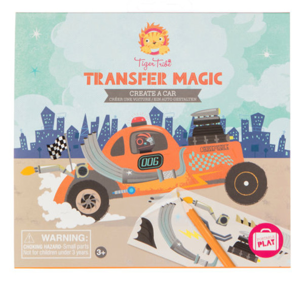 Zdrapywanki Transfer Magic - Stwórz Samochód
