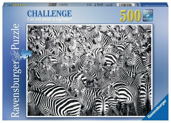 Puzzle Wyzwanie Zebry