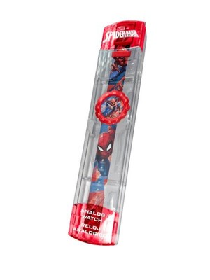 Zegarek analogowy Spider-Man w plastikowym pudełku