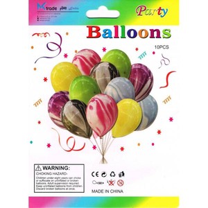 Zestaw balonów kolorowych 30cm, 10 szt.