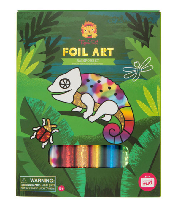 Zestaw Foil Art: Las tropikalny