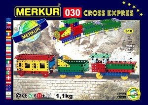 Zestaw Konstrukcyjny Pociąg express MERKUR 030