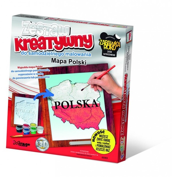 Zestaw kreatywny Mapa Polski