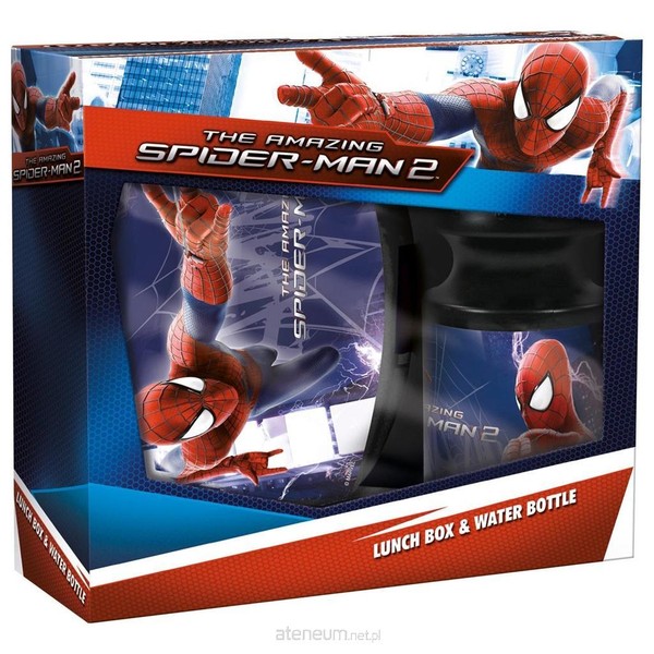 Zestaw śniadaniówka + bidon Spider-Man 2