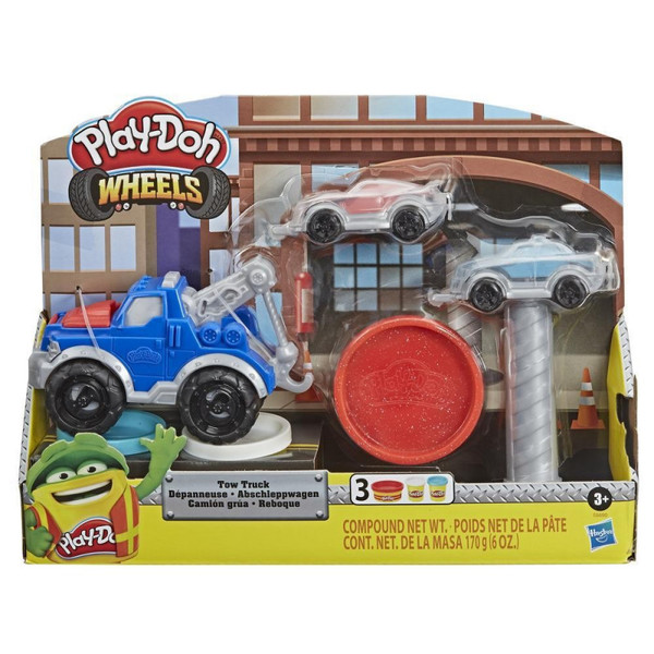 Zestaw z masą plastyczną PlayDoh Tow Truck