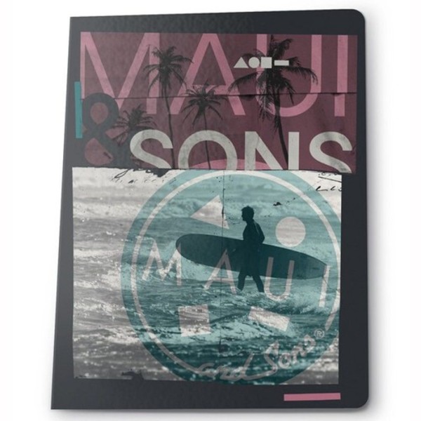 Zeszyt A4 Maui and Sons 96 kartek w kratkę 5 sztuk