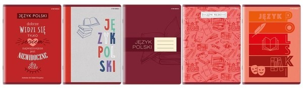 Zeszyt A5/60 kartek linia Język polski