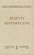 Zeszyty historyczne t.74