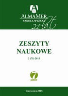 Zeszyty Naukowe ALMAMER 2015 2(75)