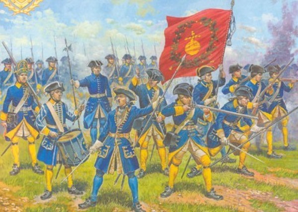 Swedish Infantry 1687-1721 Skala 1:72