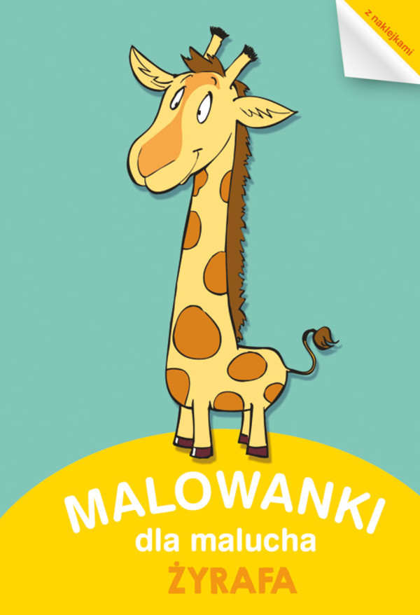 Żyrafa Malowanki dla malucha